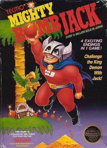 Mighty Bomb Jack (Nintendo NES) - Game Manual Only
