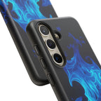 Blue Flames Tough  Phone Case