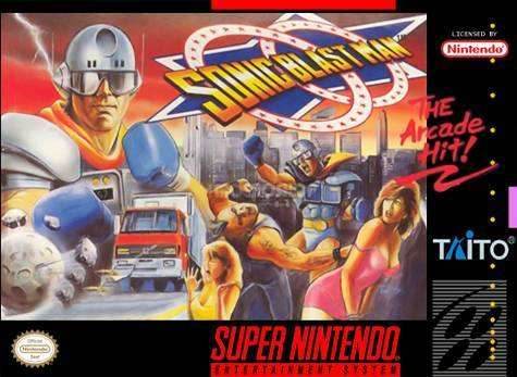 Sonic Blast Man (Super Nintendo) - Game Manual Only