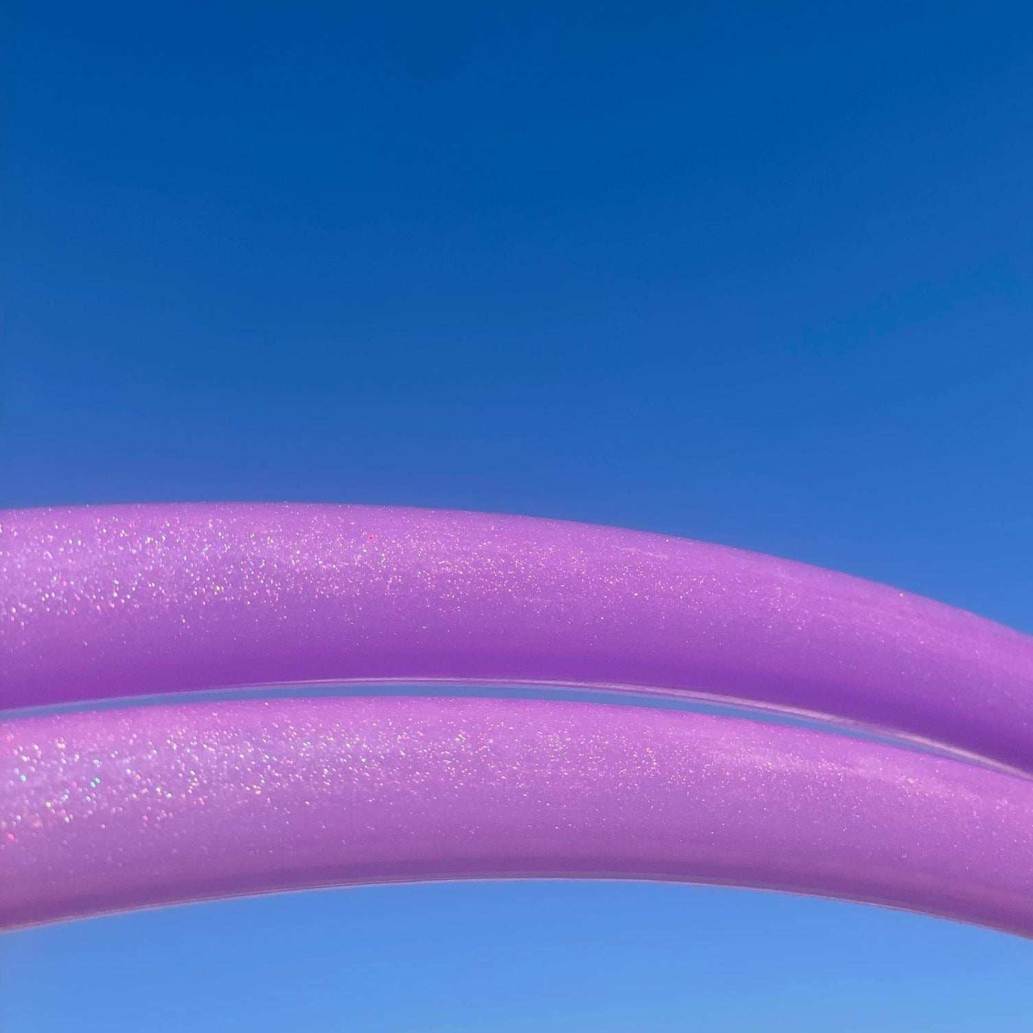 Purple Stardust (5/8ths) Polypro Hula Hoop - 