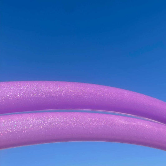 Purple Stardust (5/8ths) Polypro Hula Hoop - 