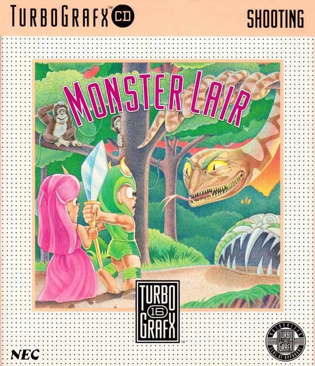 Monster Lair [Super CD] (TurboGrafx-16) - Game Manual Only