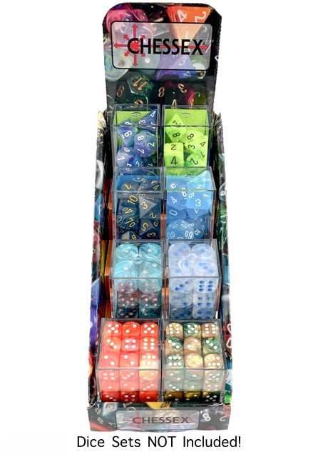 Empty Dice Set Display in Shipping Box (holds 8 dice sets) [29969] - 
