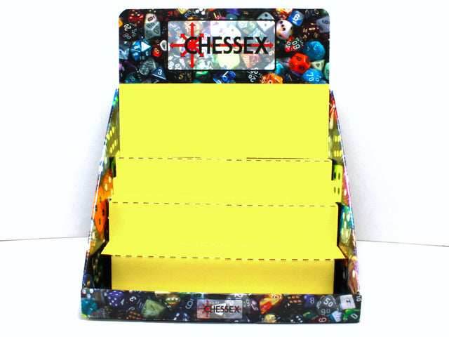Full Color Dice Set Display (holds up to 28 dice sets in crystal cubes) [29981] - 