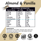 Almond Vanilla Protein Bar 50g x 12 bars