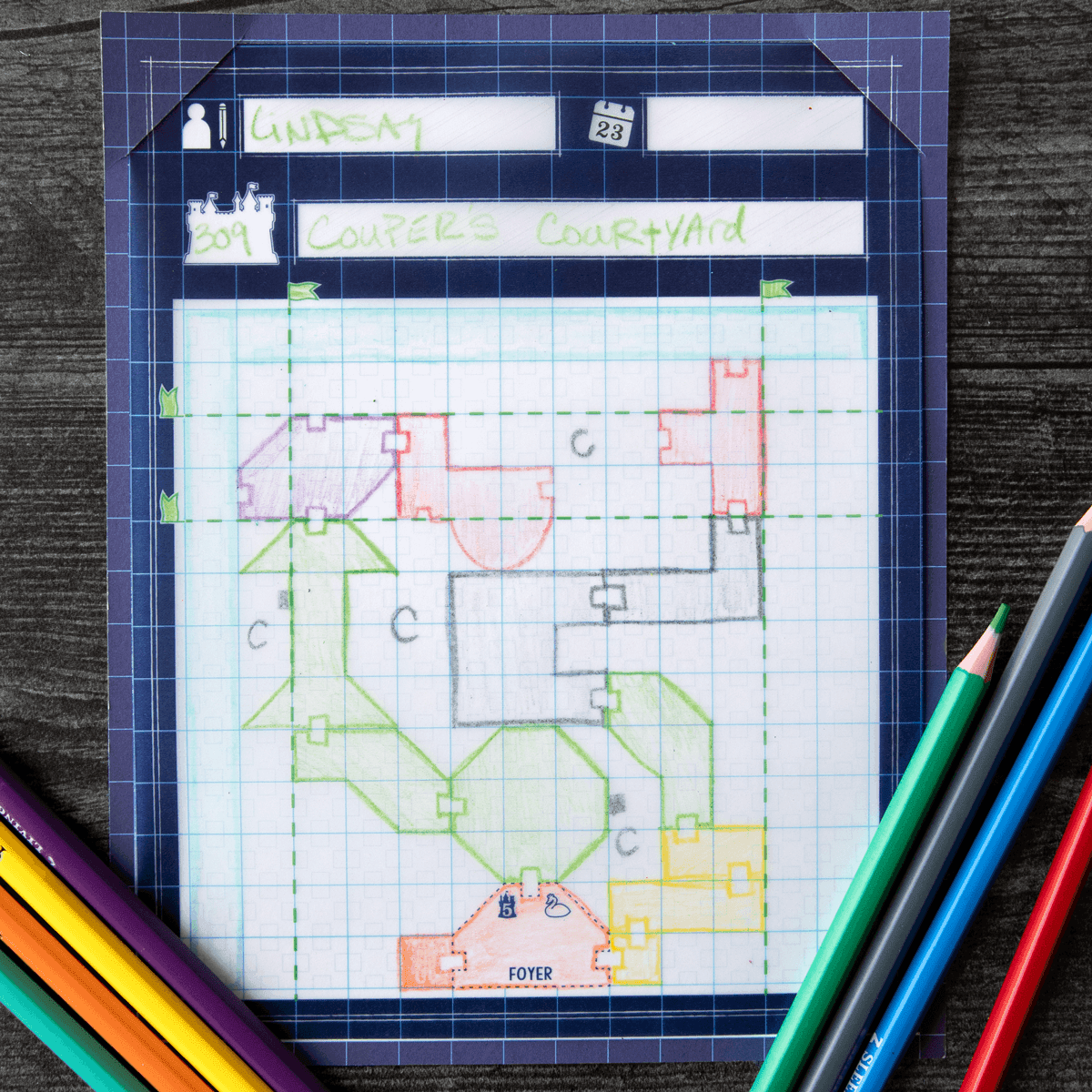 Blueprints of Mad King Ludwig - 