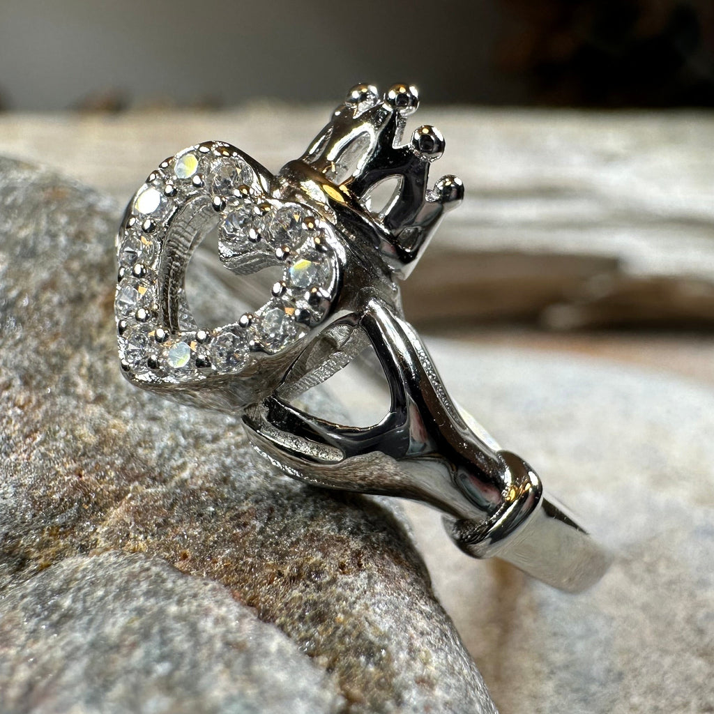 Claddagh Princess Ring