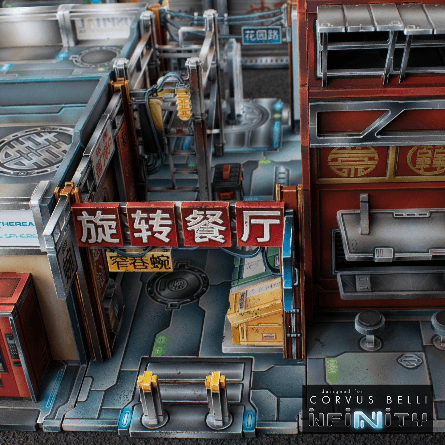 Xiguan Alleyways - Restaurant Alley / Color Printed