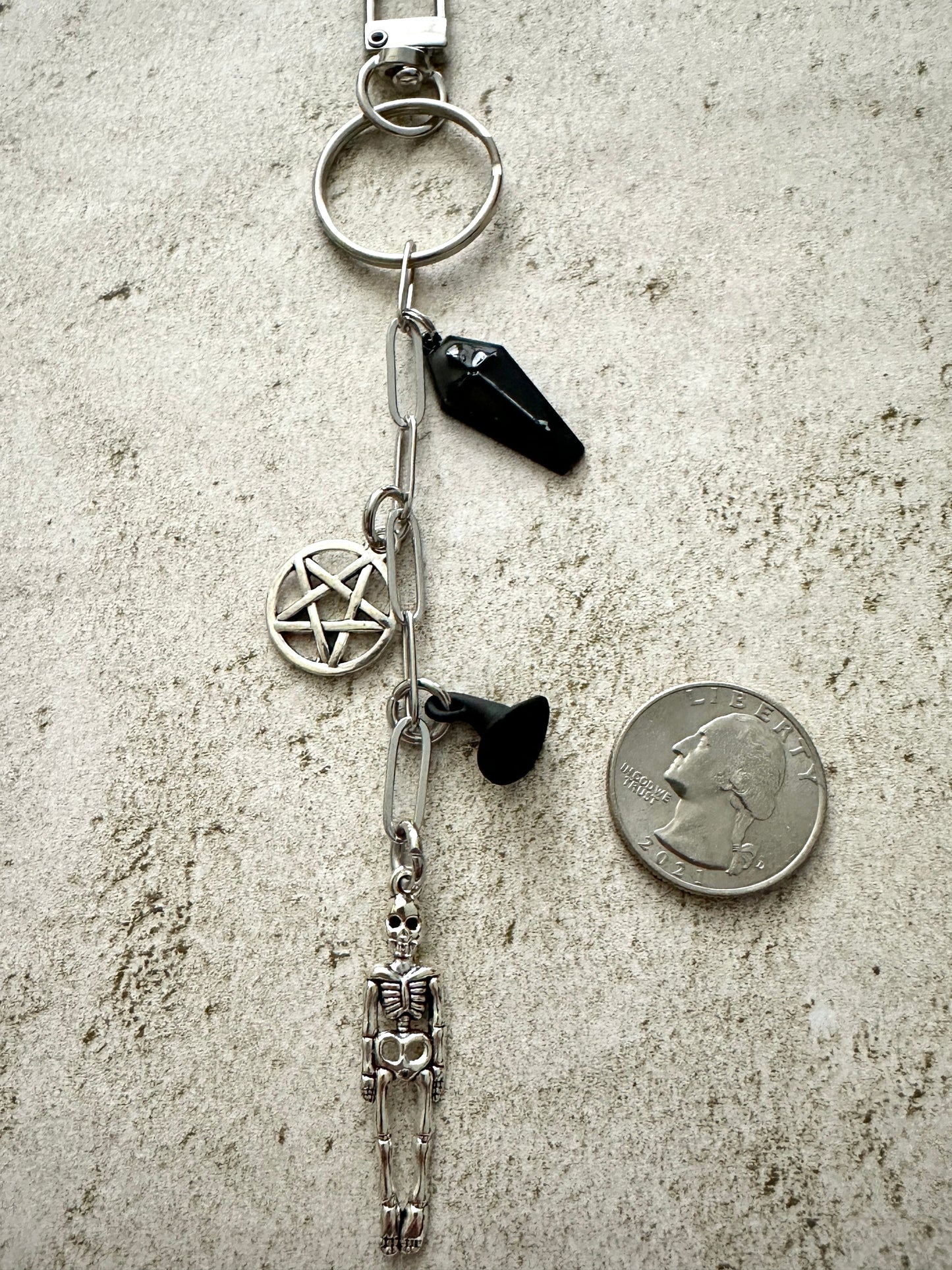 Spooky Horror Bag Charm Keychain