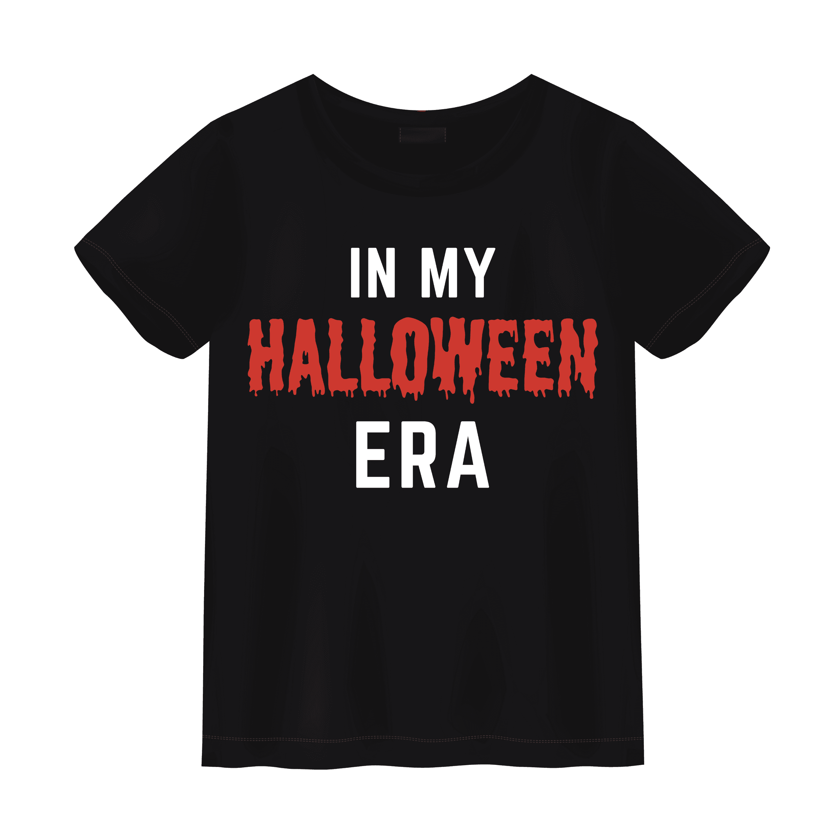 In My Halloween Era Tee - Small / Red