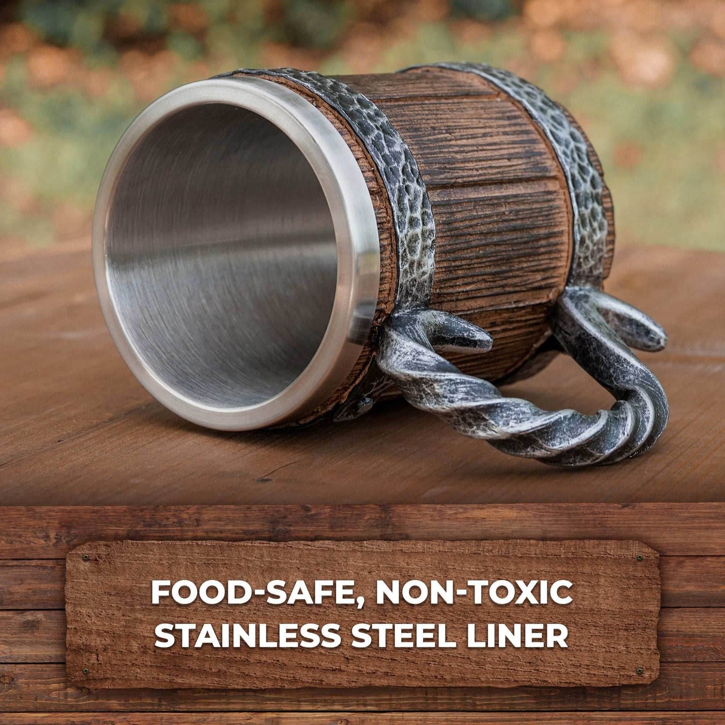 Beer Barrel Tankard - 
