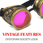 Dystopian trippy goggles