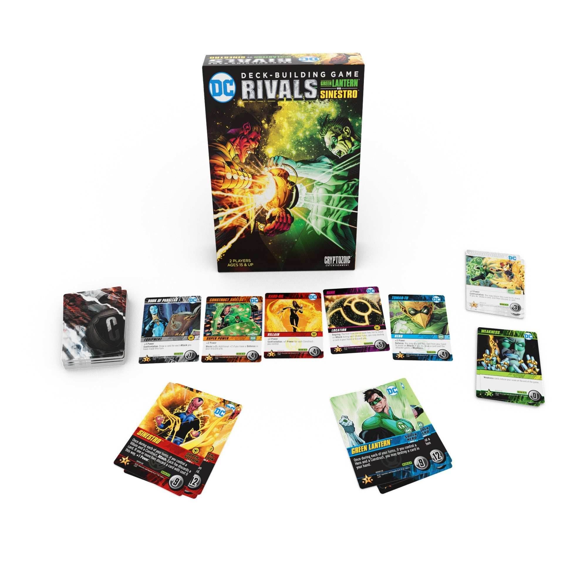 DC Deck-Building Game: Rivals — Green Lantern vs. Sinestro - 