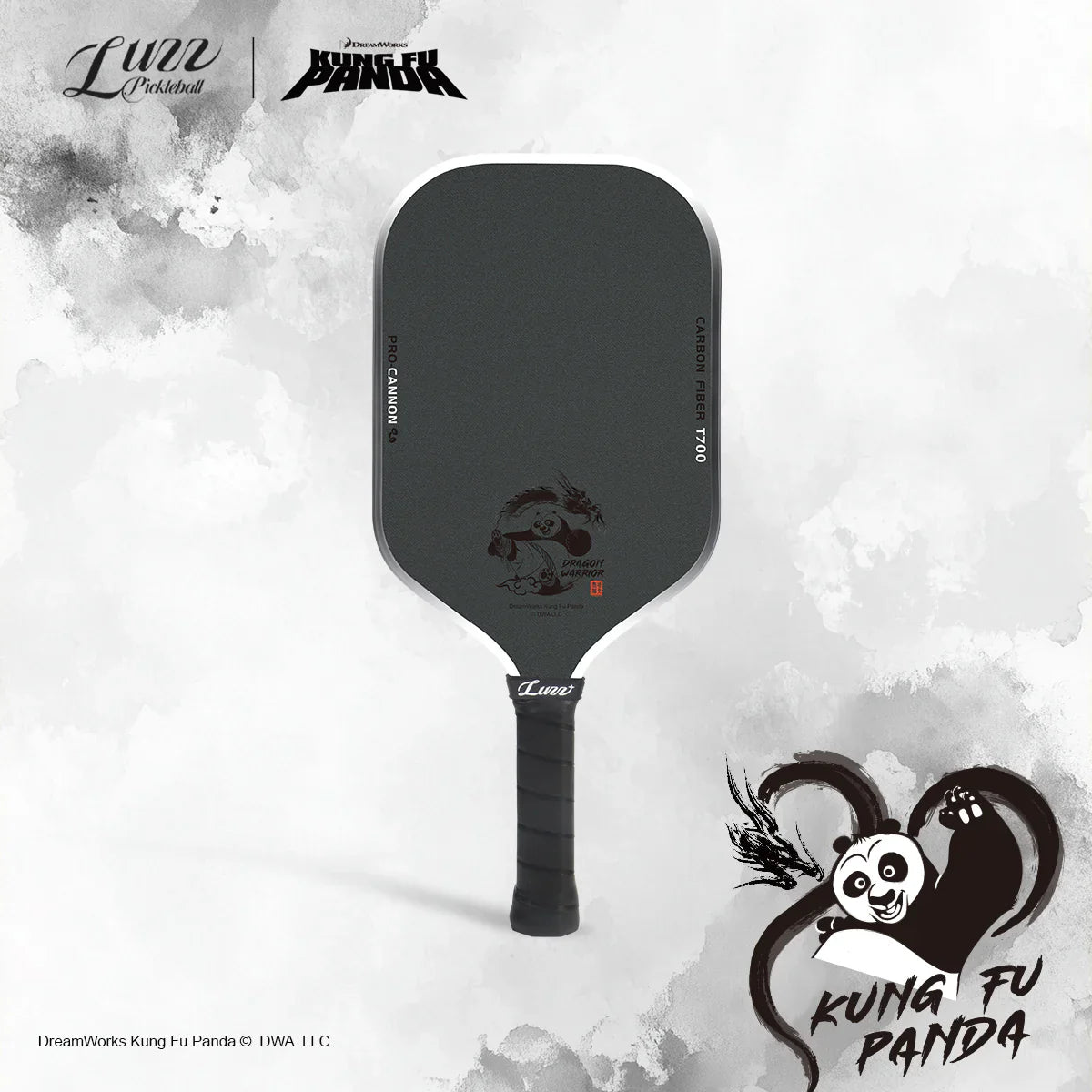 Luzz Kung Fu Panda Cannon Pickleball Paddle & Cover