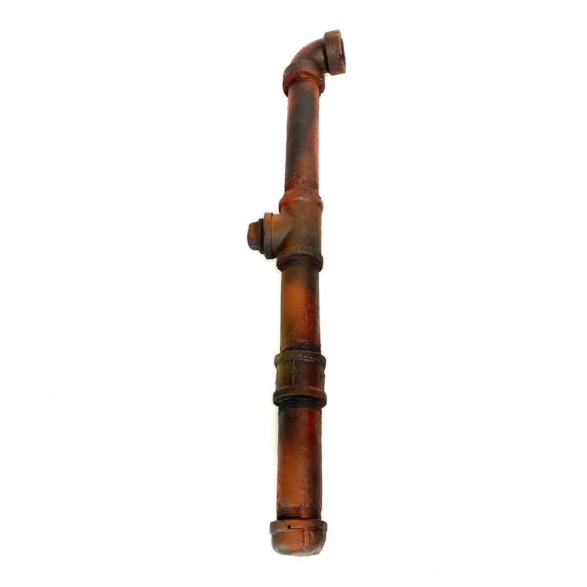 Foam Rubber Metal Pipe with Fittings Action Stunt Prop