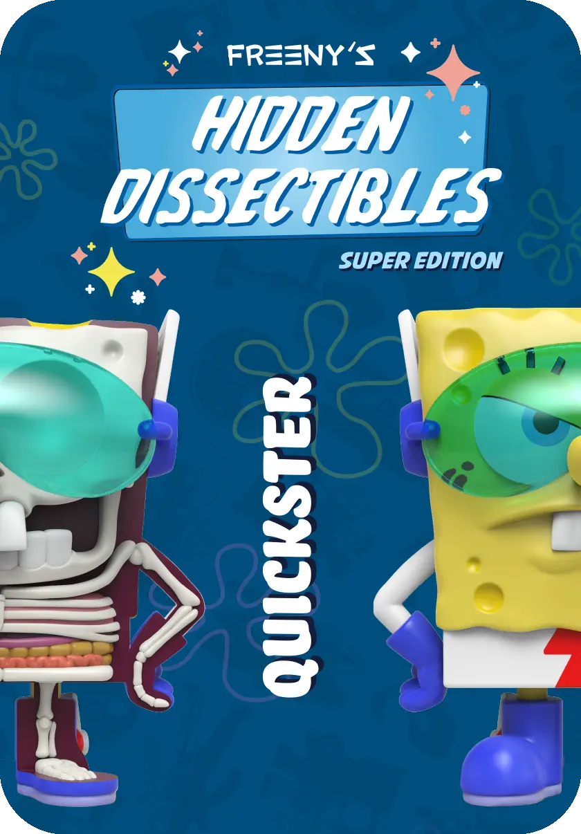 Freeny's Hidden Dissectibles SpongeBob SquarePants Series 04 Super Edition Blind Box - Mighty Jaxx