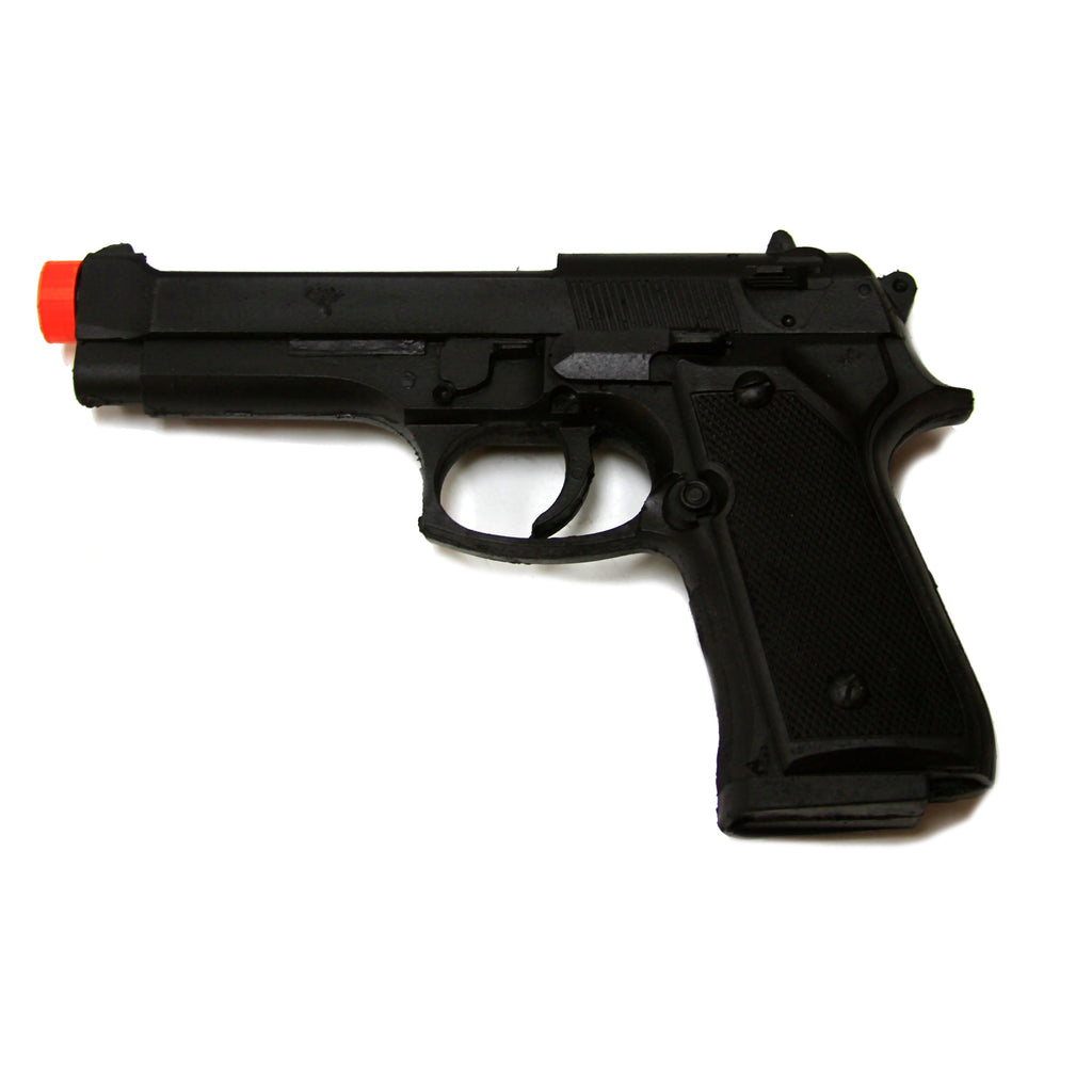 Foam Rubber Beretta 9mm Semi Automatic Style Inert Handgun Prop