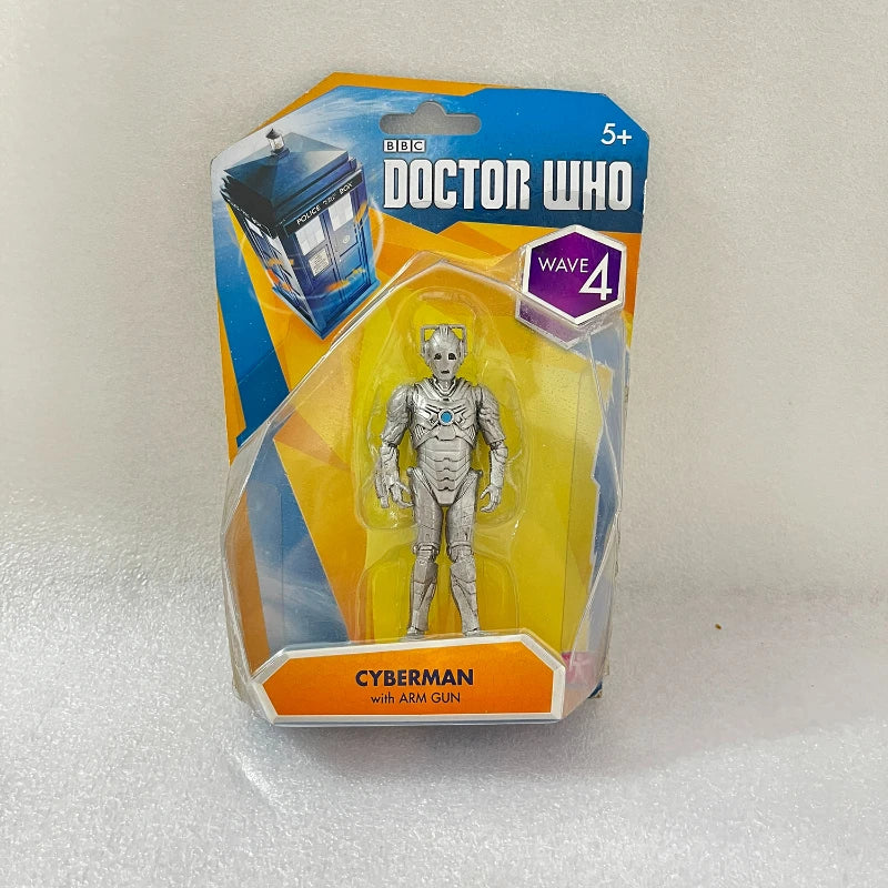 3.75 Inch Cartoon Model Who The Cyberman Movable Doctor Collection Action Figure  Toy