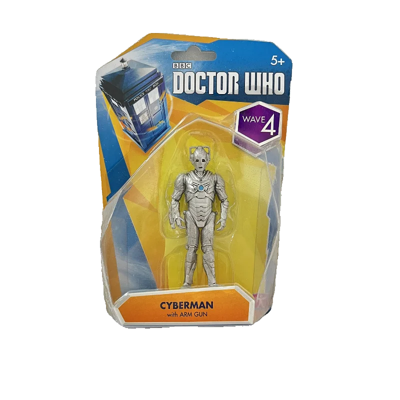 3.75 Inch Cartoon Model Who The Cyberman Movable Doctor Collection Action Figure  Toy