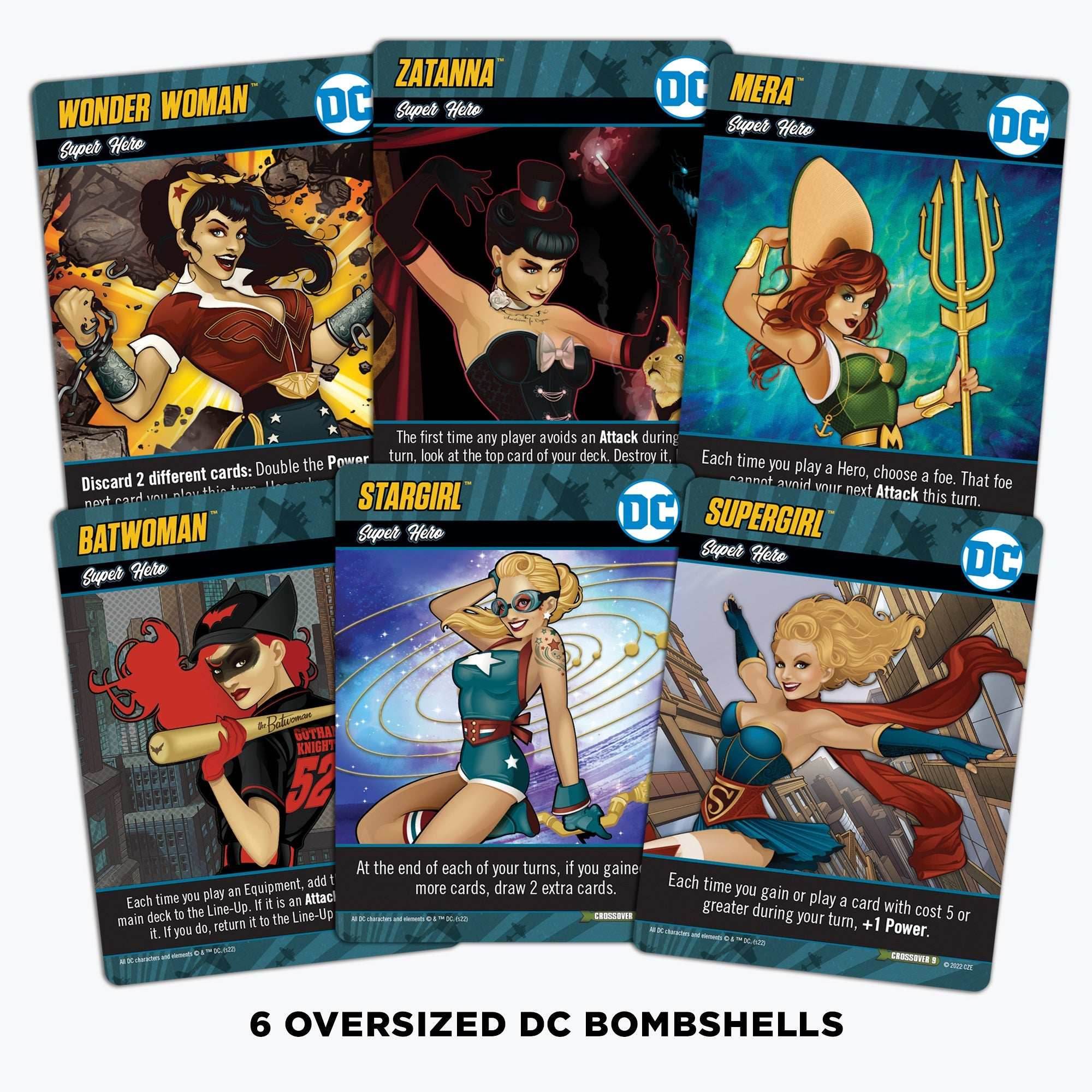 DC Deck-Building Game Crossover Pack 9: DC Bombshells (KICKSTARTER EDITION) - 