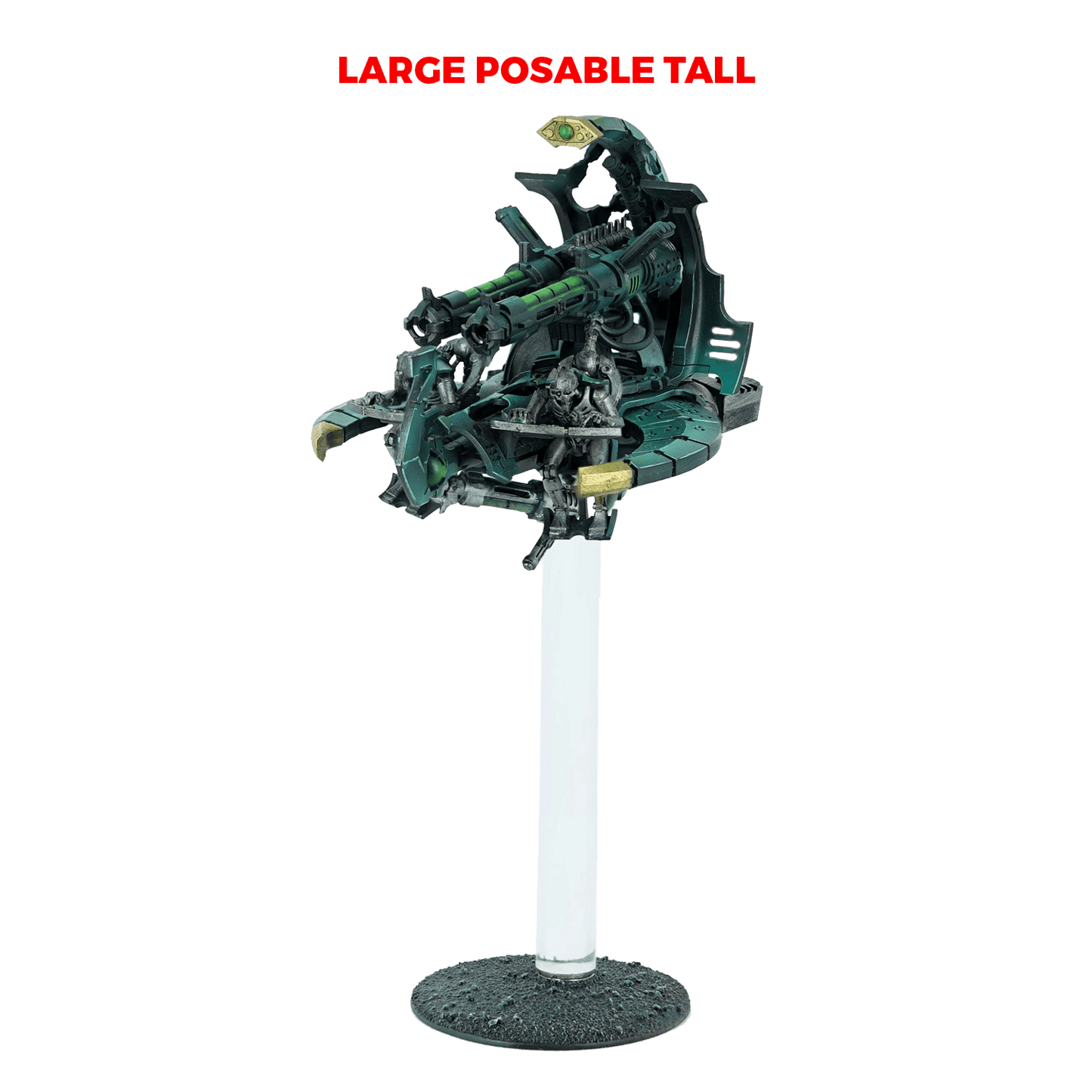 3 Sets Large Posable Magnetic Flight Stands