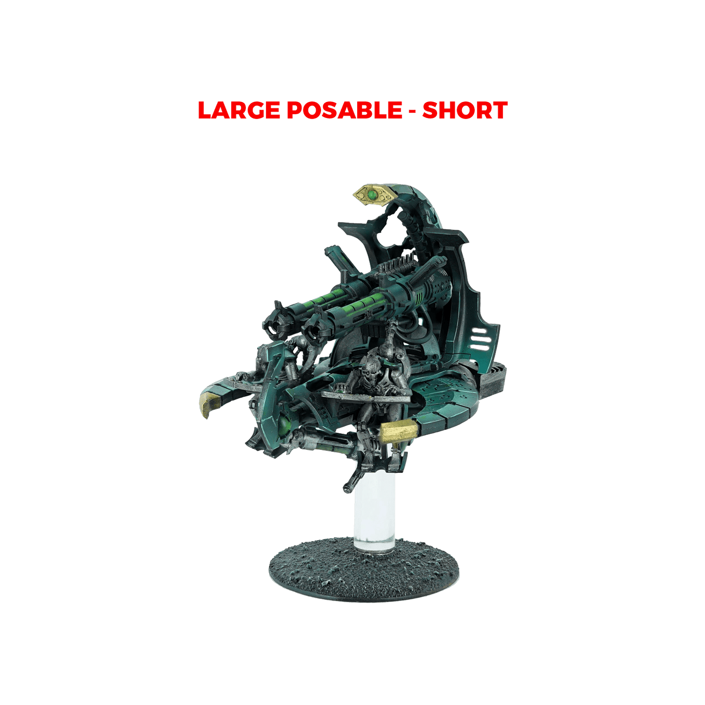 3 Sets Large Posable Magnetic Flight Stands