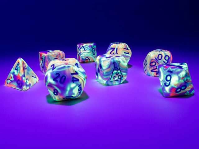 Festive® Polyhedral Kaleidoscope/blue 7-Die Set - 