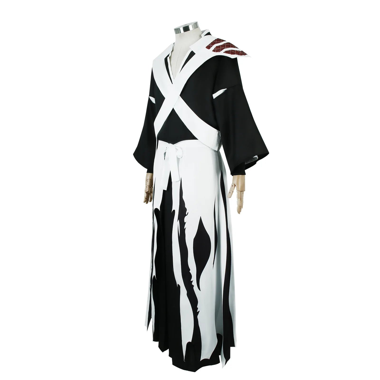 Kurosaki Ichigo Cosplay Costume Wig Anime Bleach Thousand-Year Blood War Shinigami Attire Outfit Pauldron Uniform For Men Women