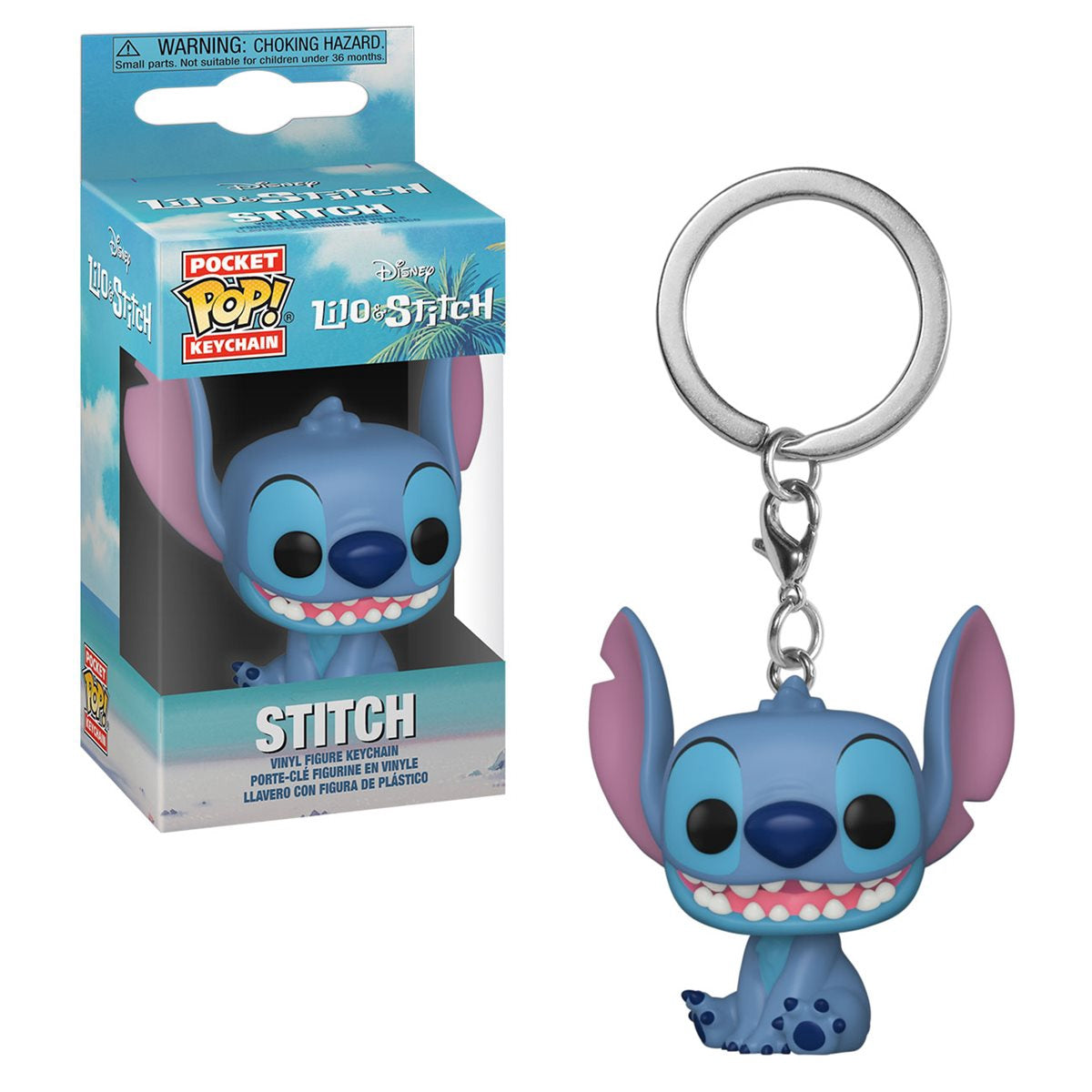 Lilo  Stitch Stitch Funko Pocket Pop Key Chain