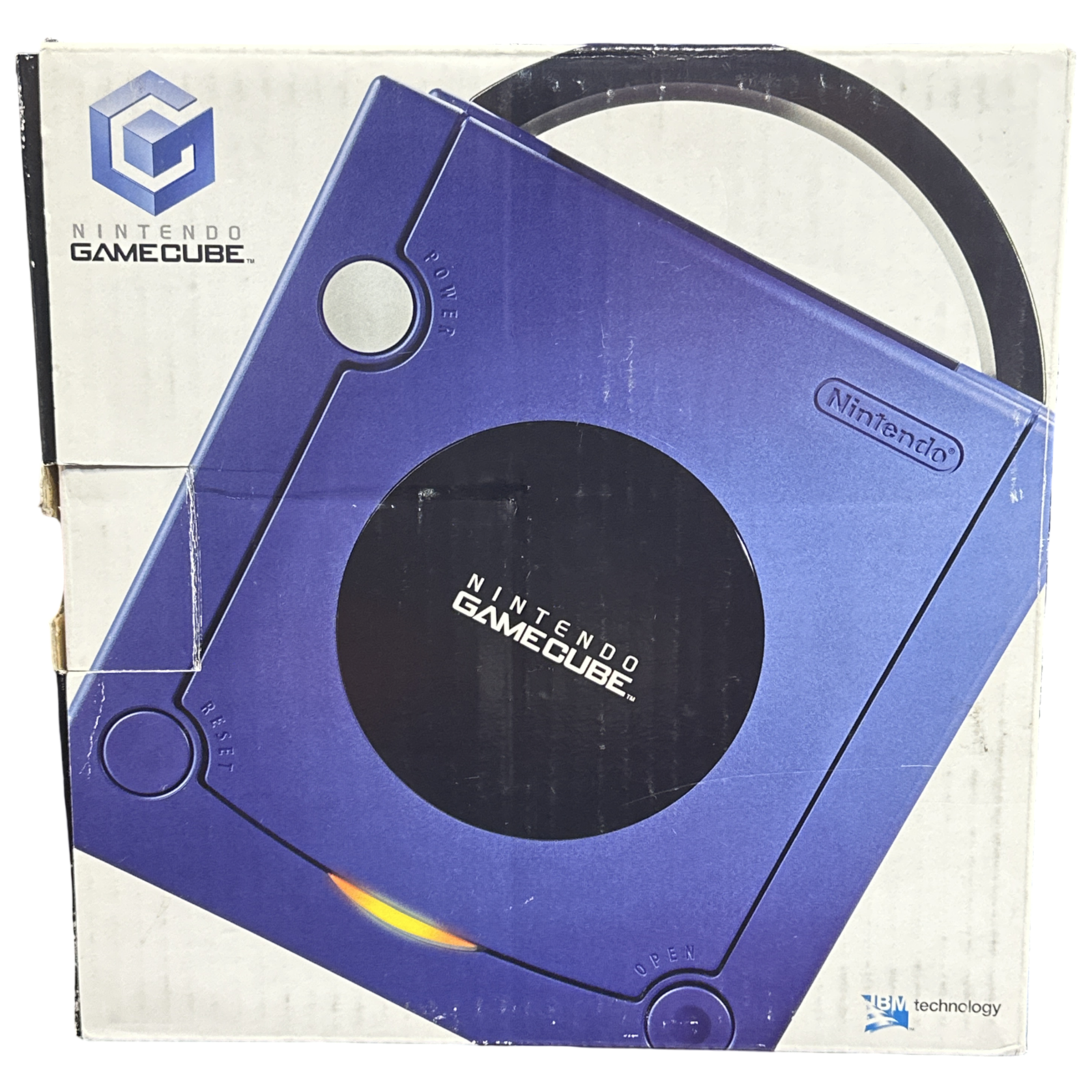 Indigo GameCube System (with 2 Original NGC Controllers)
