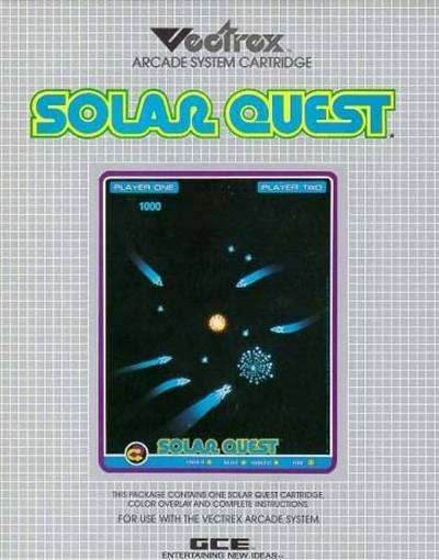 Solar Quest (Vectrex) - Game Manual Only