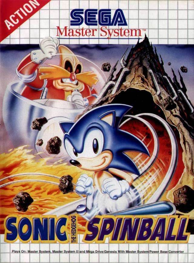 Sonic the Hedgehog Spinball (Sega Master System) - Game Manual Only