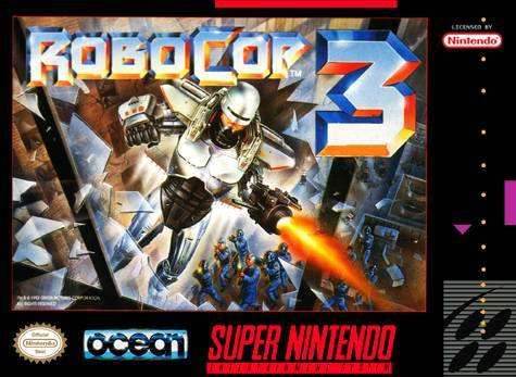 Robocop 3 (Super Nintendo) - Game Manual Only
