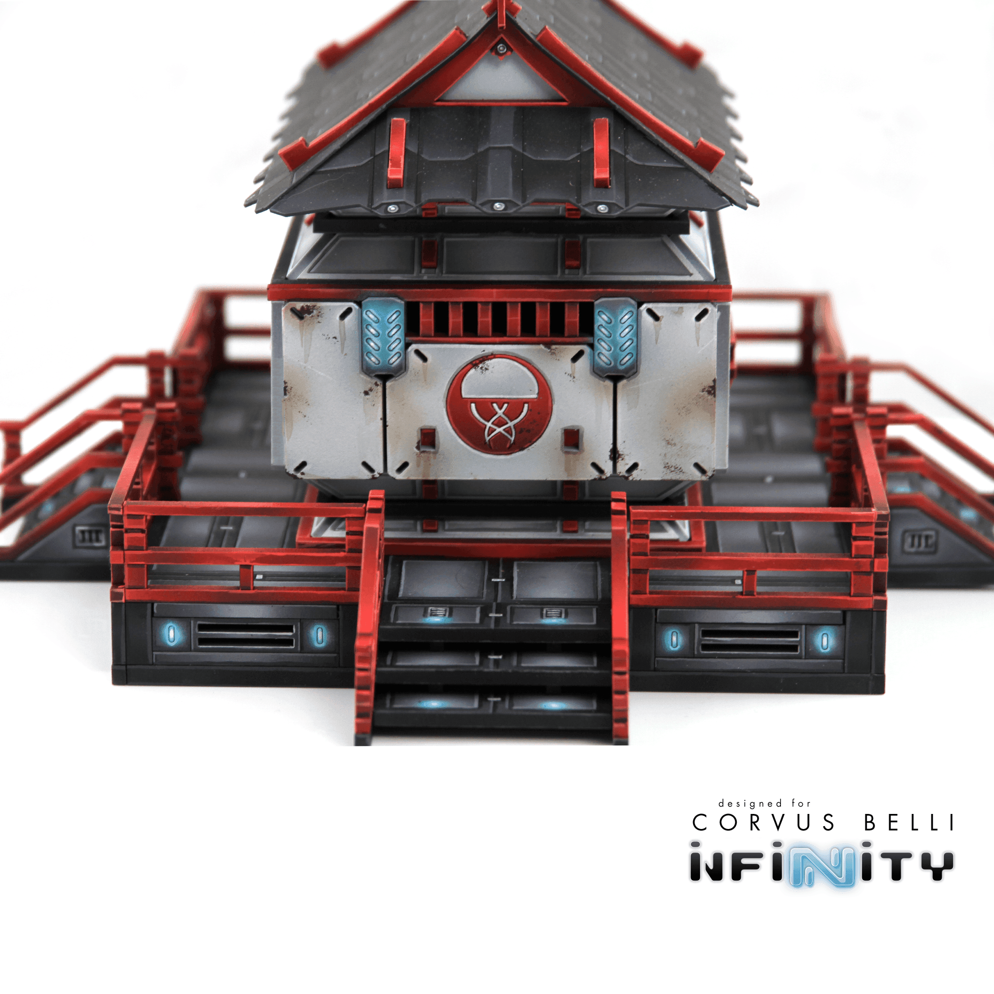 Sunomata Shrine Set - Kurage Station / Bare MDF