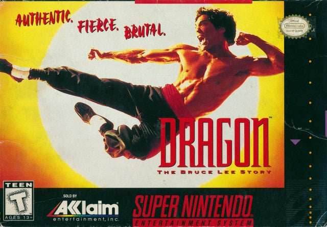 Dragon:: The Bruce Lee Story (Super Nintendo) - Game Manual Only