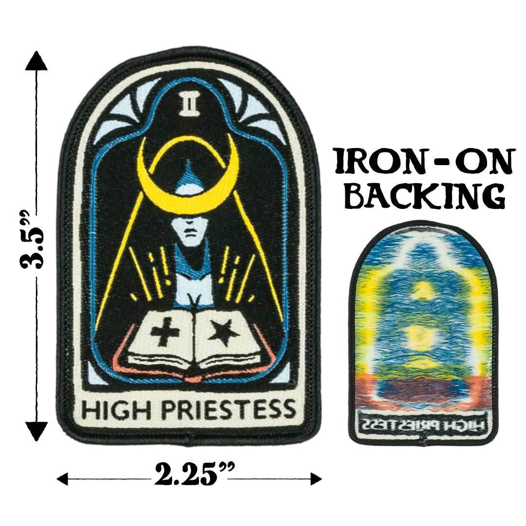 LIMITED The High Priestess Tarot Nouveau Iron-On Patch - 