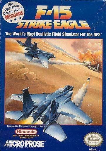 F-15 Strike Eagle (Nintendo NES) - Game Manual Only
