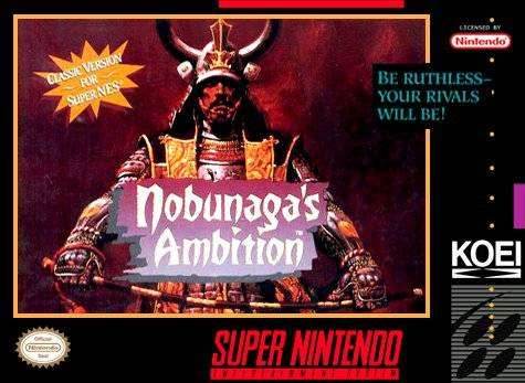 Nobunaga's Ambition (Super Nintendo) - Game Manual Only