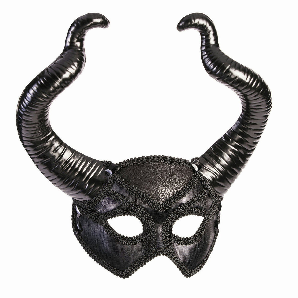 Faun Mythical Creature Gothic Horned Venetian Mask
