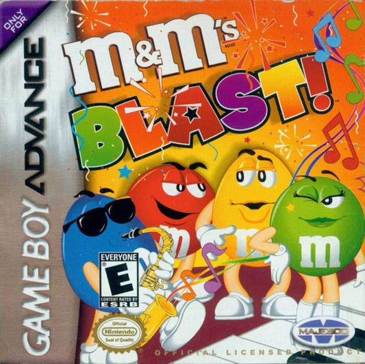 M&M's Blast (Gameboy Advance) - Game Manual Only