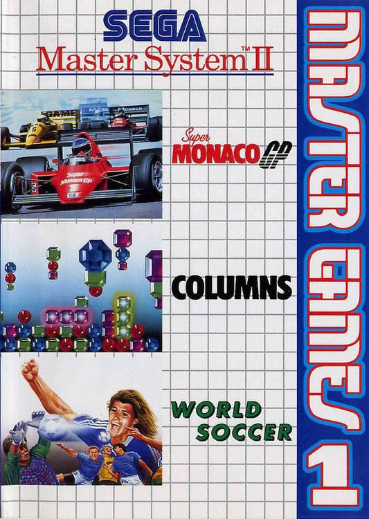 Master Games 1 (Sega Master System) - Game Manual Only