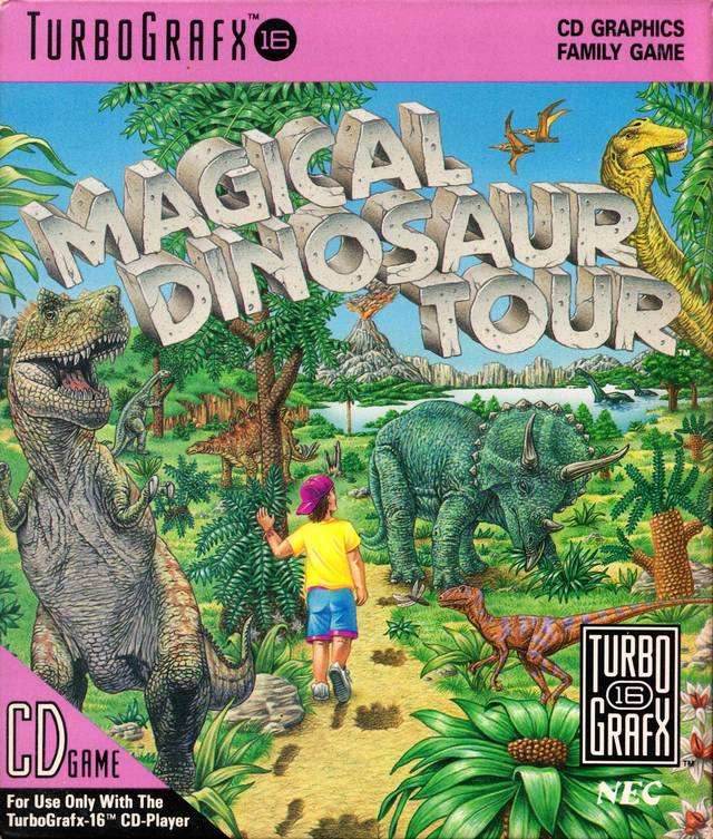 Magical Dinosaur Tour (TurboGrafx-16) - Game Manual Only