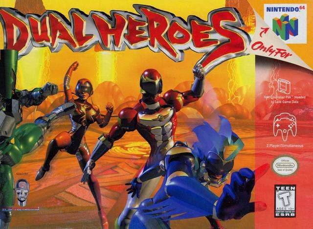 Dual Heroes (Nintendo 64) - Game Manual Only
