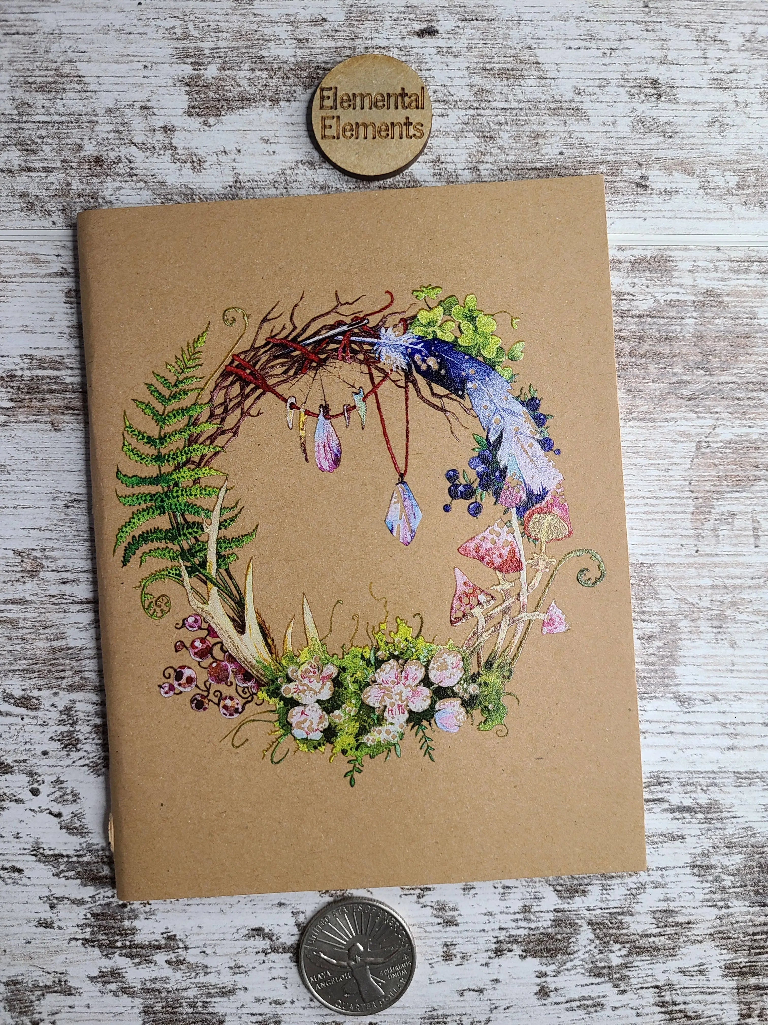 Element Witch's Wreathe Journal