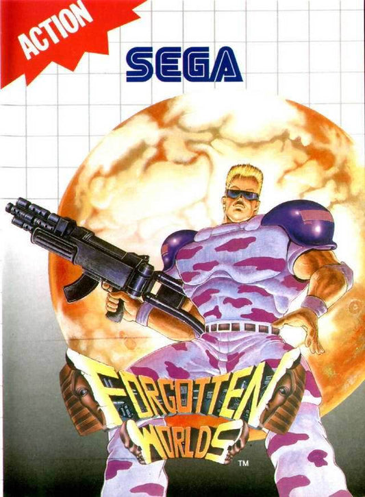 Forgotten Worlds (Sega Master System) - Game Manual Only