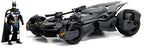 2017 Justice League Batmobile with diecast Batman Figure 1/24 Diecast Model Car by Jada