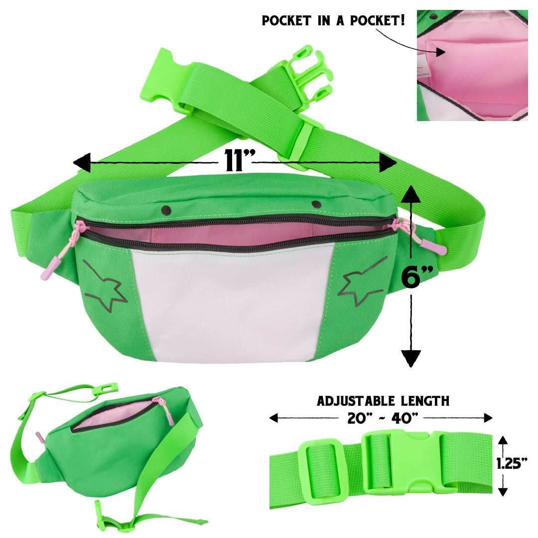 LIMITED Hoppy Days Frog Fanny Pack - 