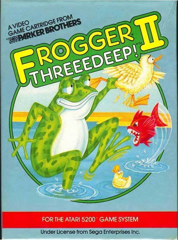 Frogger II: Threedeep (Atari 5200) - Game Manual Only