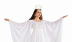 Angel White Adult Dress and Halo Standard Size Costume