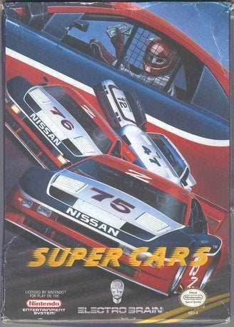 Super Cars (Nintendo NES) - Game Manual Only